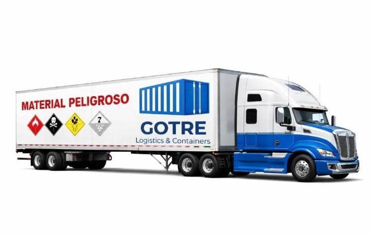 material peligroso transporte